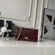 Luxury Replica Chanel Reissue 2.55 26S Wrinkled/Puffed Leather Double Flap Bag A37586 Burgundy Knockoff Mirror Quality Replica Chanel Reissue 2.55 26S Wrinkled/Puffed Leather Double Flap Bag A37586 Burgundy Clone