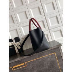 Luxury Replica Chanel Executive Cerf Large Tote Bag Black/Burgundy Knockoff Mirror Quality Replica Chanel Executive Cerf Large Tote Bag Black/Burgundy Clone