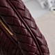 Mirror Quality Replica Bottega Veneta Veneta Intrecciato Medium Crossbody Bag Bordeaux Clone
