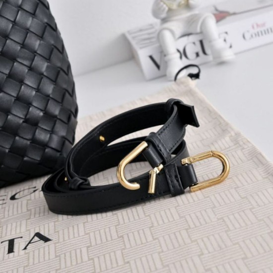Mirror Quality Replica Bottega Veneta Andiamo Small Bucket Bag Black Clone