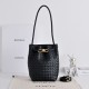 Mirror Quality Replica Bottega Veneta Andiamo Small Bucket Bag Black Clone