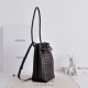 Mirror Quality Replica Bottega Veneta Andiamo Small Bucket Bag Burgundy Clone