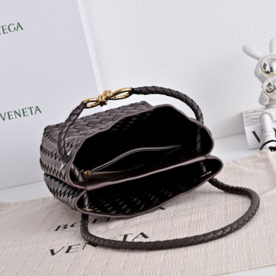 Mirror Quality Replica Bottega Veneta Andiamo Small Bucket Bag Burgundy Clone