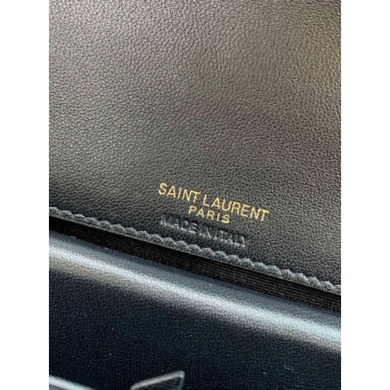 Mirror Quality Replica YSL Saint Laurent Loulou Small Quilted Bag Black Clone