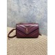 Mirror Quality Replica YSL Saint Laurent Loulou Small Quilted Bag Burgundy Clone