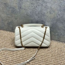 Mirror Quality Replica YSL Saint Laurent Loulou Small Quilted Bag Black Clone