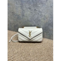 Mirror Quality Replica YSL Saint Laurent Loulou Small Quilted Bag Black Clone