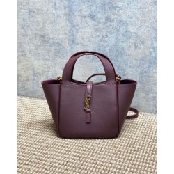 Mirror Quality Replica YSL Saint Laurent Le 5 à 7 Bea Baby Tote Bag Bordeaux Clone