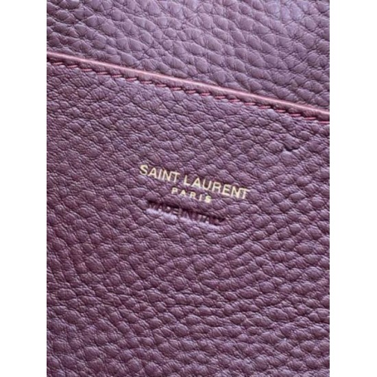 Luxury Replica YSL Saint Laurent Le 5 à 7 Bea Baby Tote Bag Bordeaux Knockoff Mirror Quality Replica YSL Saint Laurent Le 5 à 7 Bea Baby Tote Bag Bordeaux Clone