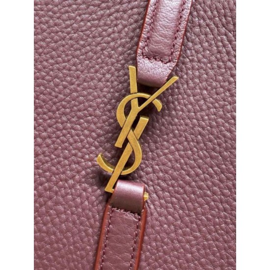 Luxury Replica YSL Saint Laurent Le 5 à 7 Bea Baby Tote Bag Bordeaux Knockoff Mirror Quality Replica YSL Saint Laurent Le 5 à 7 Bea Baby Tote Bag Bordeaux Clone