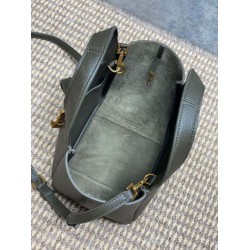 Mirror Quality Replica YSL Saint Laurent Le 5 à 7 Bea Baby Tote Bag Dark Green Clone