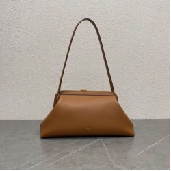 Mirror Quality Replica Celine Doctor Clutch in Soft Calfskin Brown Clone