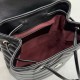 Mirror Quality Replica Gucci Mini GG Marmont Chevron Quilted Backpack Black Clone
