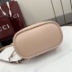 Mirror Quality Replica Gucci Mini GG Marmont Chevron Quilted Backpack Pink Clone