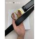 Mirror Quality Replica Dior 30 Montaigne Reversible Belt with CD Buckle and Logo 35MM Black Clone