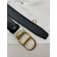Mirror Quality Replica Dior 30 Montaigne Reversible Belt with CD Buckle and Logo 35MM Black Clone