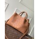 Luxury Replica Louis Vuitton Bella Mahina Tote Bag M27443 Brown Knockoff Mirror Quality Replica Louis Vuitton Bella Mahina Tote Bag M27443 Brown Clone