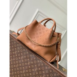 Mirror Quality Replica Louis Vuitton Bella Mahina Tote Bag M27443 Brown Clone