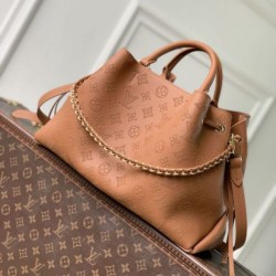 Mirror Quality Replica Louis Vuitton Bella Mahina Tote Bag M27443 Brown Clone