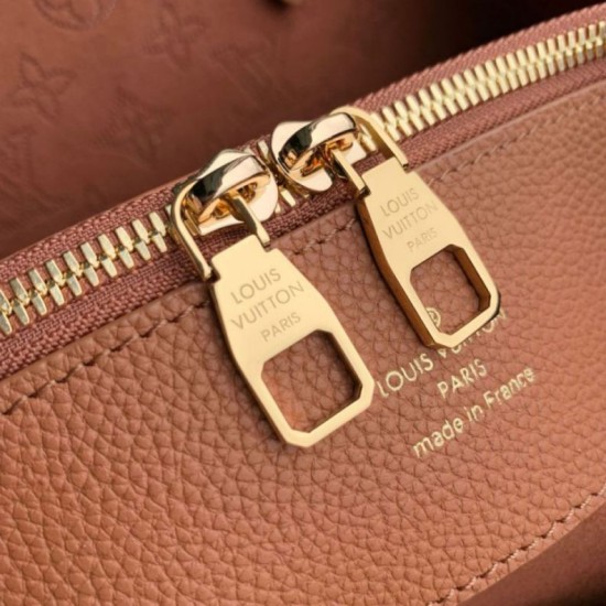 Luxury Replica Louis Vuitton Bella Mahina Tote Bag M27443 Brown Knockoff Mirror Quality Replica Louis Vuitton Bella Mahina Tote Bag M27443 Brown Clone