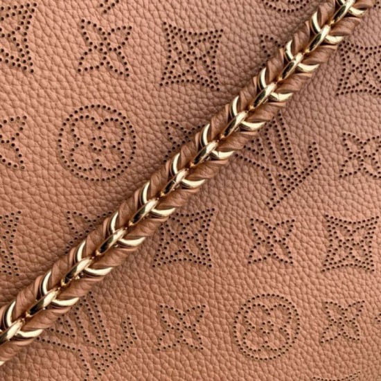 Luxury Replica Louis Vuitton Bella Mahina Tote Bag M27443 Brown Knockoff Mirror Quality Replica Louis Vuitton Bella Mahina Tote Bag M27443 Brown Clone