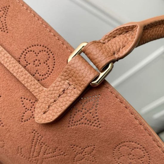 Luxury Replica Louis Vuitton Bella Mahina Tote Bag M27443 Brown Knockoff Mirror Quality Replica Louis Vuitton Bella Mahina Tote Bag M27443 Brown Clone