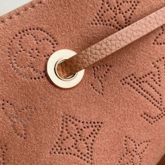 Luxury Replica Louis Vuitton Bella Mahina Tote Bag M27443 Brown Knockoff Mirror Quality Replica Louis Vuitton Bella Mahina Tote Bag M27443 Brown Clone