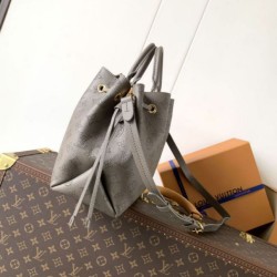 Luxury Replica Louis Vuitton Bella Mahina Tote Bag M59201 Gray Knockoff Mirror Quality Replica Louis Vuitton Bella Mahina Tote Bag M59201 Gray Clone