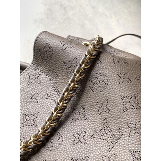 Luxury Replica Louis Vuitton Bella Mahina Tote Bag M59201 Gray Knockoff Mirror Quality Replica Louis Vuitton Bella Mahina Tote Bag M59201 Gray Clone