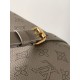 Luxury Replica Louis Vuitton Bella Mahina Tote Bag M59201 Gray Knockoff Mirror Quality Replica Louis Vuitton Bella Mahina Tote Bag M59201 Gray Clone