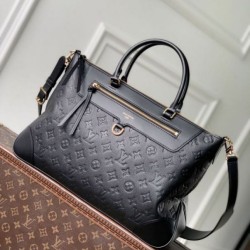Mirror Quality Replica Louis Vuitton Skyline MM Handbag M28406 Black Clone