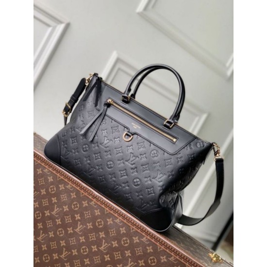 Luxury Replica Louis Vuitton Skyline MM Handbag M28406 Black Knockoff Mirror Quality Replica Louis Vuitton Skyline MM Handbag M28406 Black Clone