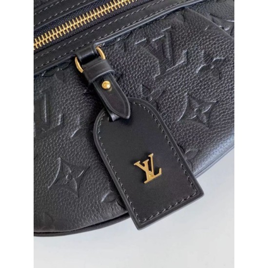 Luxury Replica Louis Vuitton High Rise PM Belt Bag M14353 Black Knockoff Mirror Quality Replica Louis Vuitton High Rise PM Belt Bag M14353 Black Clone