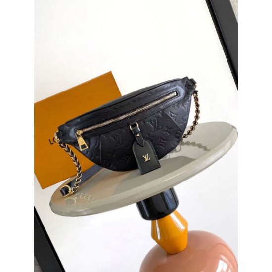 Luxury Replica Louis Vuitton High Rise PM Belt Bag M14353 Black Knockoff Mirror Quality Replica Louis Vuitton High Rise PM Belt Bag M14353 Black Clone
