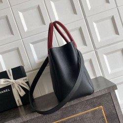 Mirror Quality Replica Chanel Cerf Executive Small/Large Tote Bag in Black Clone
