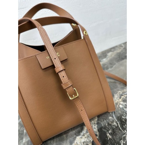 Mirror Quality Replica Celine Small Cube Bag in Brown Clone