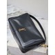 Mirror Quality Replica YSL Saint Laurent Soft Camera Handbag in Black Clone