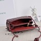 Mirror Quality Replica Bottega Veneta Notturno Intrecciato Shoulder Bag Burgundy Clone