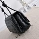 Mirror Quality Replica Bottega Veneta Notturno Intrecciato Shoulder Bag Black Clone
