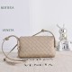 Mirror Quality Replica Bottega Veneta Notturno Intrecciato Shoulder Bag Beige Clone
