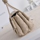 Mirror Quality Replica Bottega Veneta Notturno Intrecciato Shoulder Bag Beige Clone