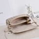 Mirror Quality Replica Bottega Veneta Notturno Intrecciato Shoulder Bag Beige Clone