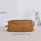 Mirror Quality Replica Bottega Veneta Notturno Intrecciato Shoulder Bag Brown Suede Clone