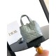 Luxury Replica Dior Toujours Small Vertical Tote Bag Blue Knockoff Mirror Quality Replica Dior Toujours Small Vertical Tote Bag Blue Clone