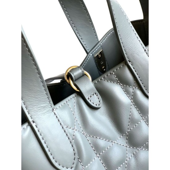 Luxury Replica Dior Toujours Small Vertical Tote Bag Blue Knockoff Mirror Quality Replica Dior Toujours Small Vertical Tote Bag Blue Clone