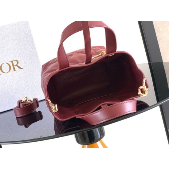 Luxury Replica Dior Toujours Small Vertical Tote Bag Red Knockoff Mirror Quality Replica Dior Toujours Small Vertical Tote Bag Red Clone