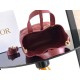 Luxury Replica Dior Toujours Small Vertical Tote Bag Red Knockoff Mirror Quality Replica Dior Toujours Small Vertical Tote Bag Red Clone