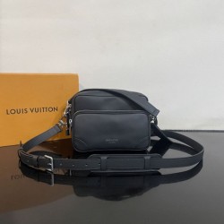 Mirror Quality Replica Louis Vuitton Nil Men's Shoulder Bag M27999 Black Clone