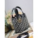 Mirror Quality Replica Dior Bag Toujours Small Oblique Denim Jacquard Bag in Blue Clone