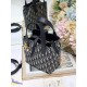 Mirror Quality Replica Dior Bag Toujours Small Oblique Denim Jacquard Bag in Blue Clone